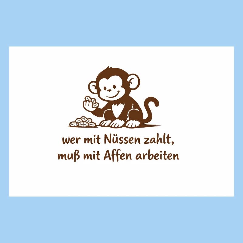 Arbeiteraffe_mit_Erdnuessen