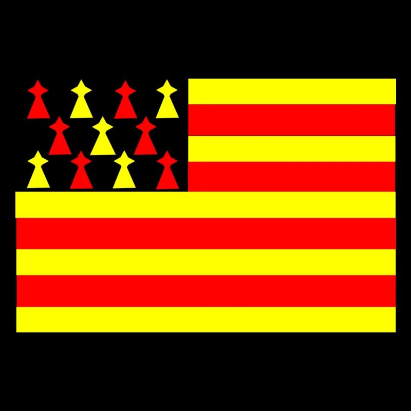 drapeau breton catalan