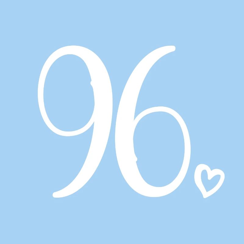 Mignon numéro 96, 96 ans, cadeau de 96e anniversaire