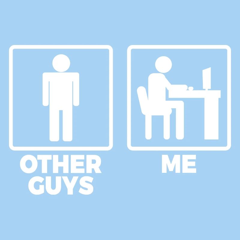 Software Engineer Stick Figures