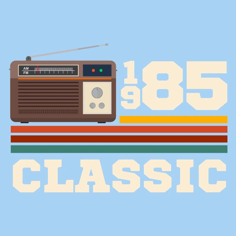 Anniversary 1985 retro classic