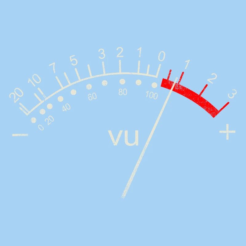 Retro-VU-Messgerät
