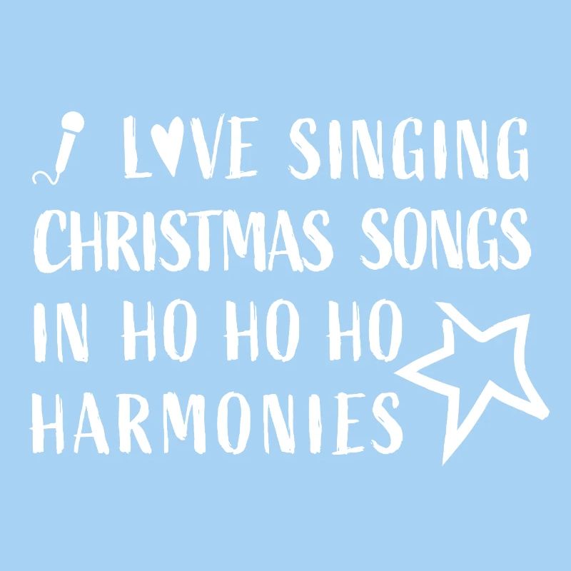 J’adore chanter des chansons de Noël en harmonies Hohoho