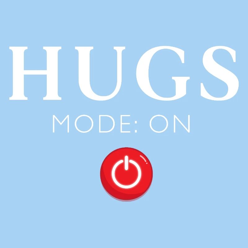 HUGS Modo On Red Button