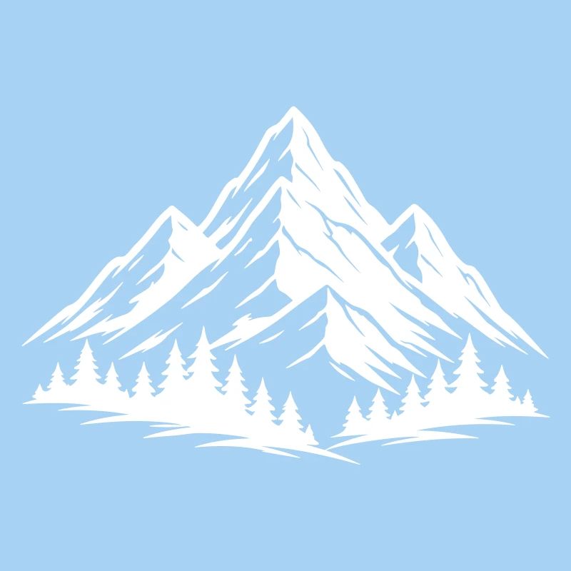 Mountains Forest Landscape