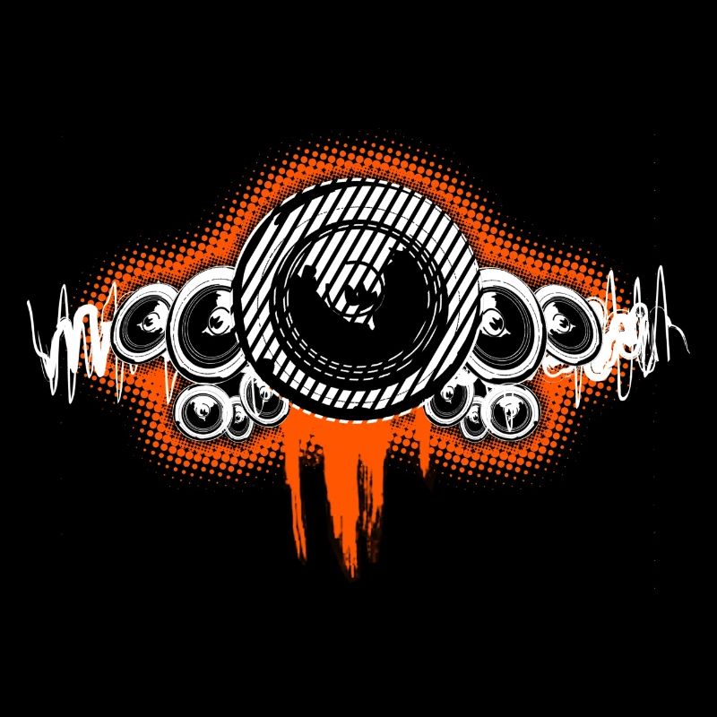 Vagues enceintes DJ