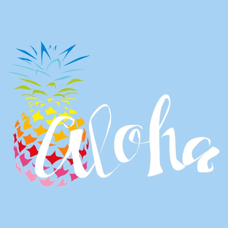 Ananas Rainbow Aloha