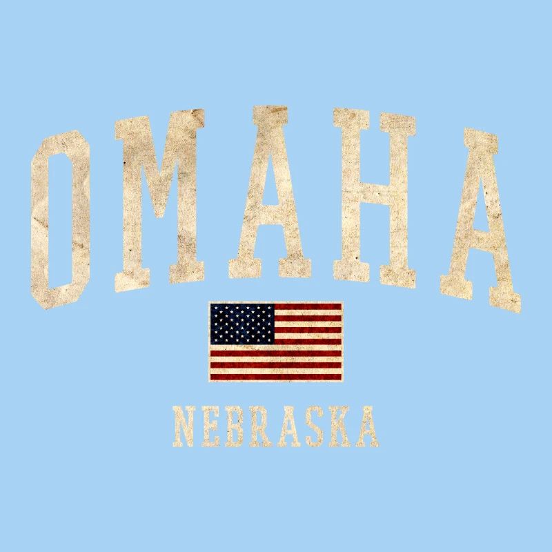 Omaha Nebraska Vintage Patch
