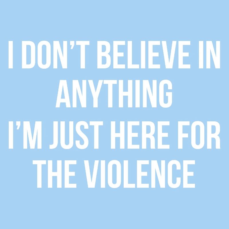 Black and white text statement