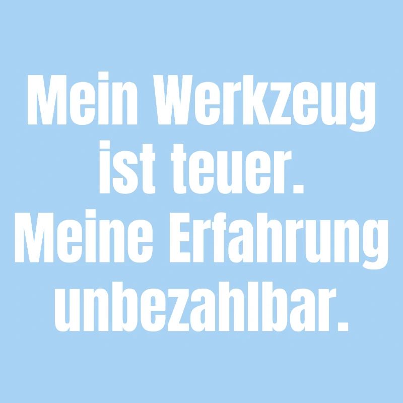 Tools expensive, experience priceless