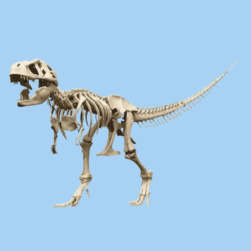 T-rex skeleton