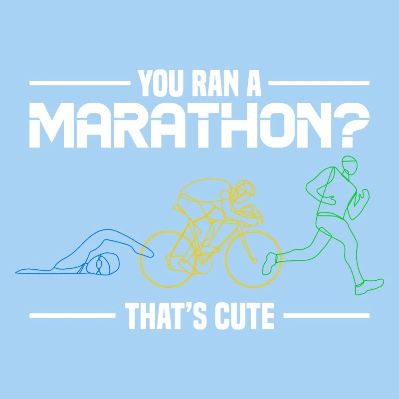 Humour marathonique - Avez-vous couru un marathon ? C’est mignon