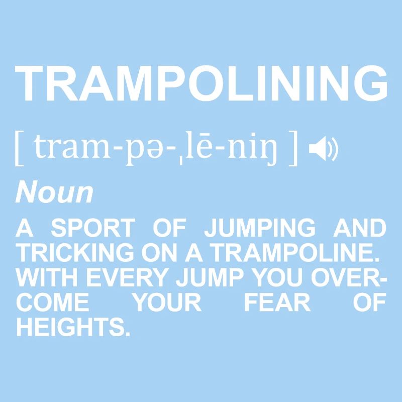 Trampoline Jumping Meaning