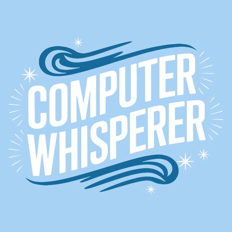 Technischer Support Computerfreak Nerd