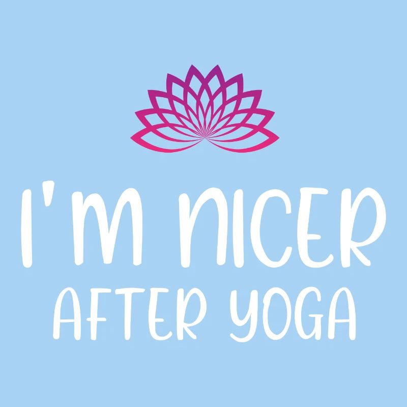 Ich bin netter nach dem Yoga