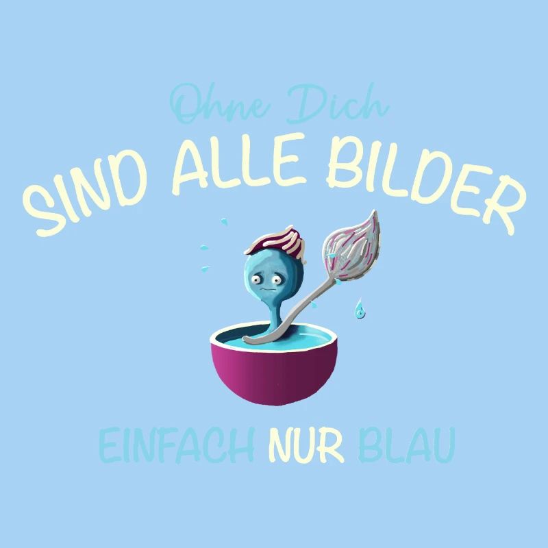 Ohne Dich sind alle Bilder blau, Freundschaft