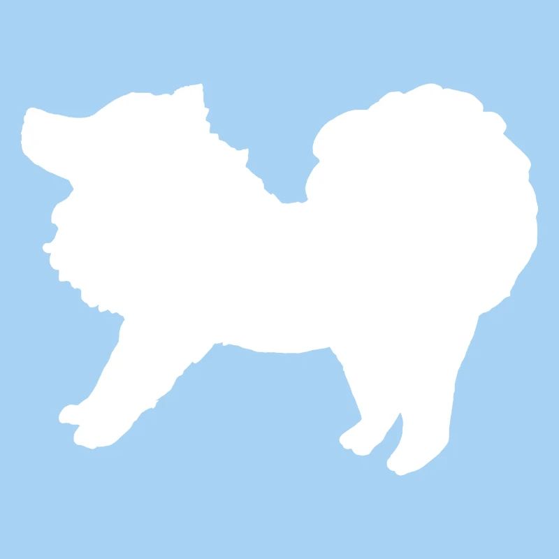 Spitz weiß