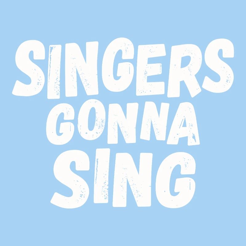 Singers going to sing
