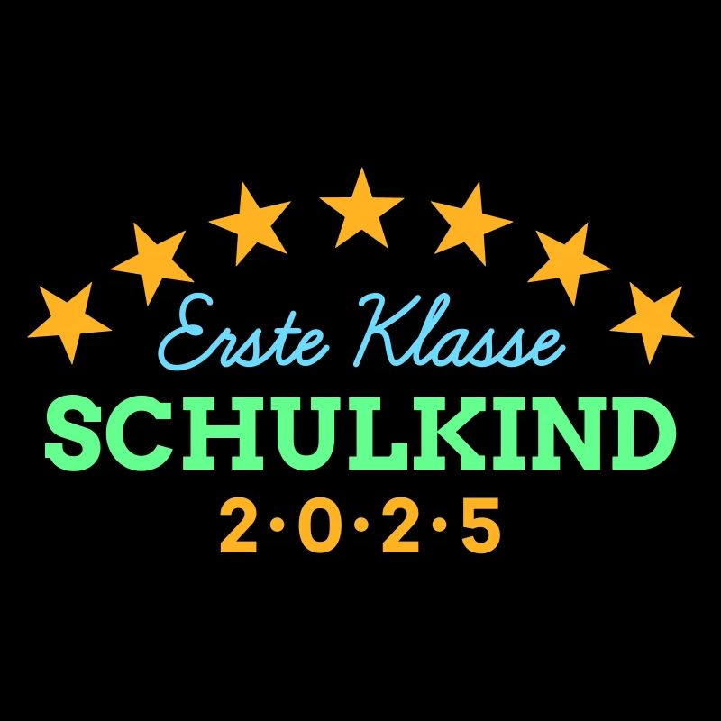 1. Klasse Schulkind 2025 Einschulung Schulbeginn
