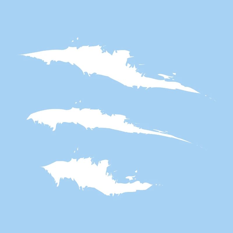 Le manteau blanc de la mer (abstrait)