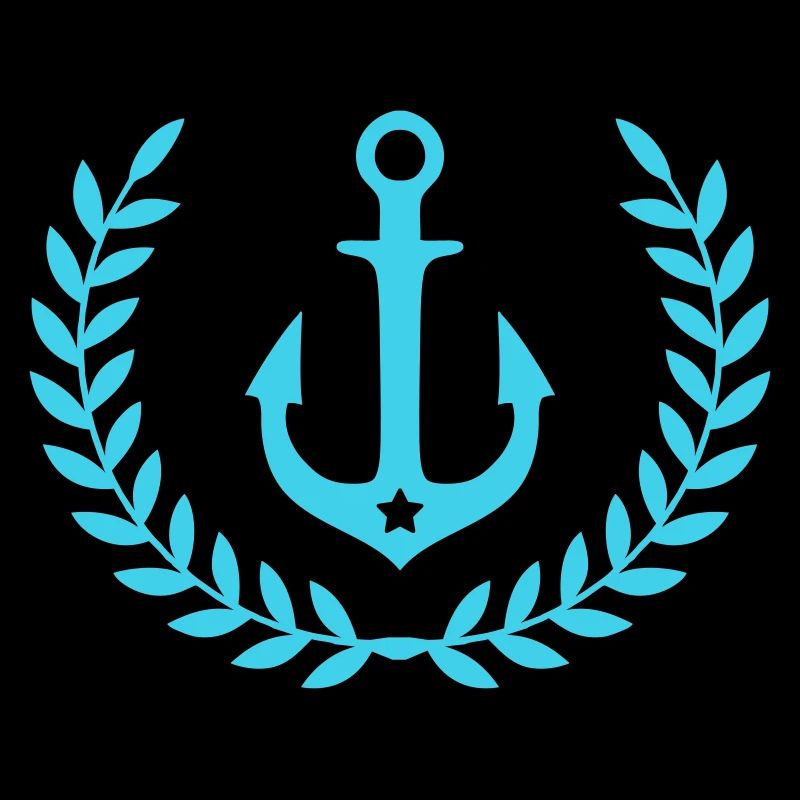 Ankerkranz Nautik Emblem