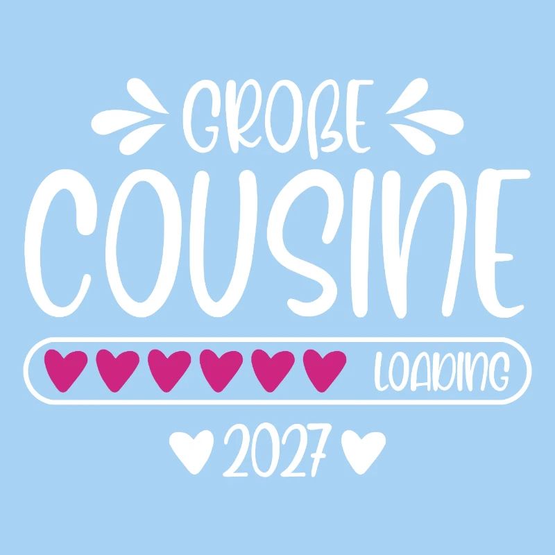 Big Cousin 2027 loading heart loading bar