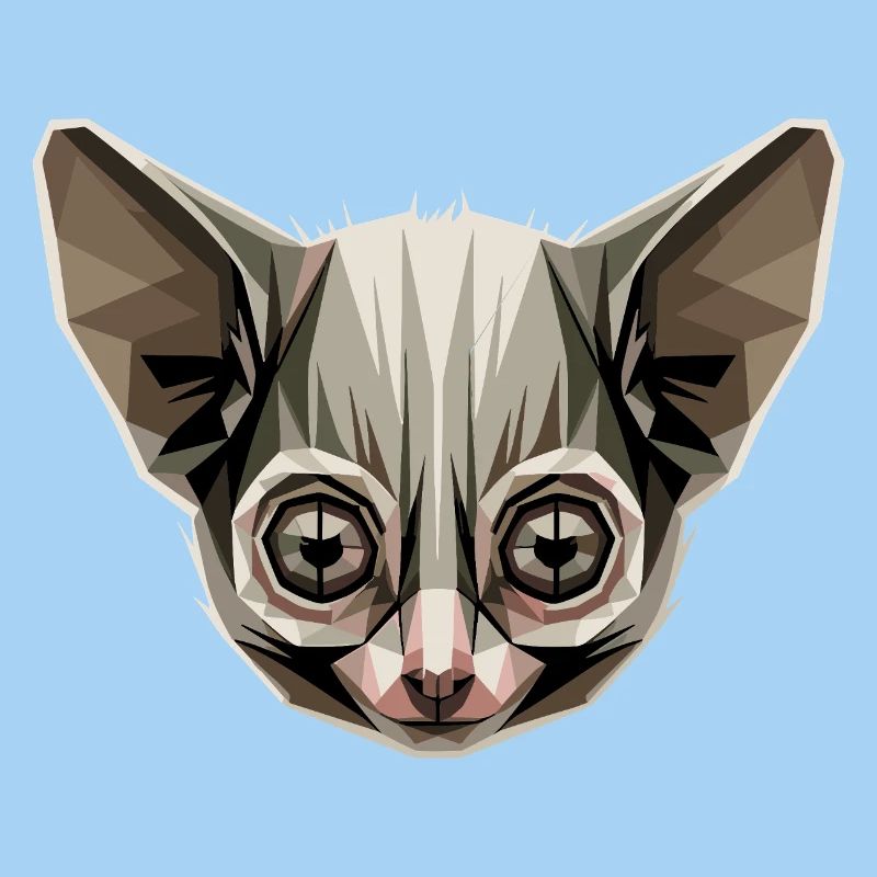 Galago Buisson Bébé Singe Galagos Singe Mignon Galago