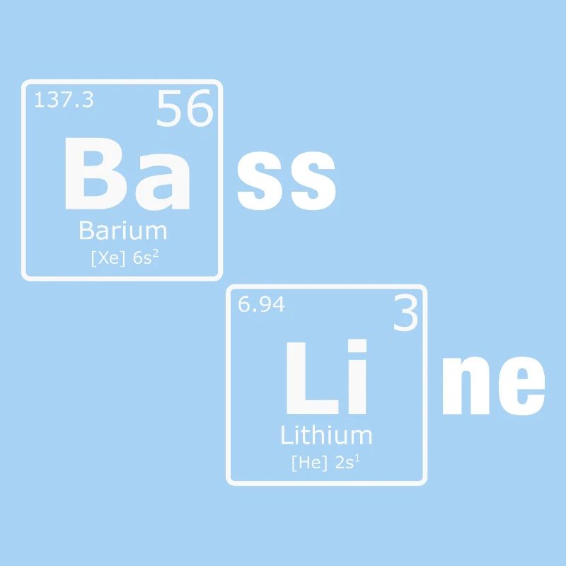 Bass Line PSE Periodic Table Elements Nerd