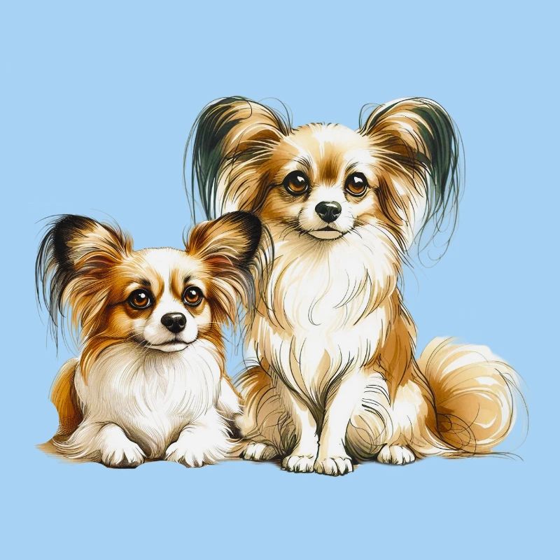Papillon Hunde