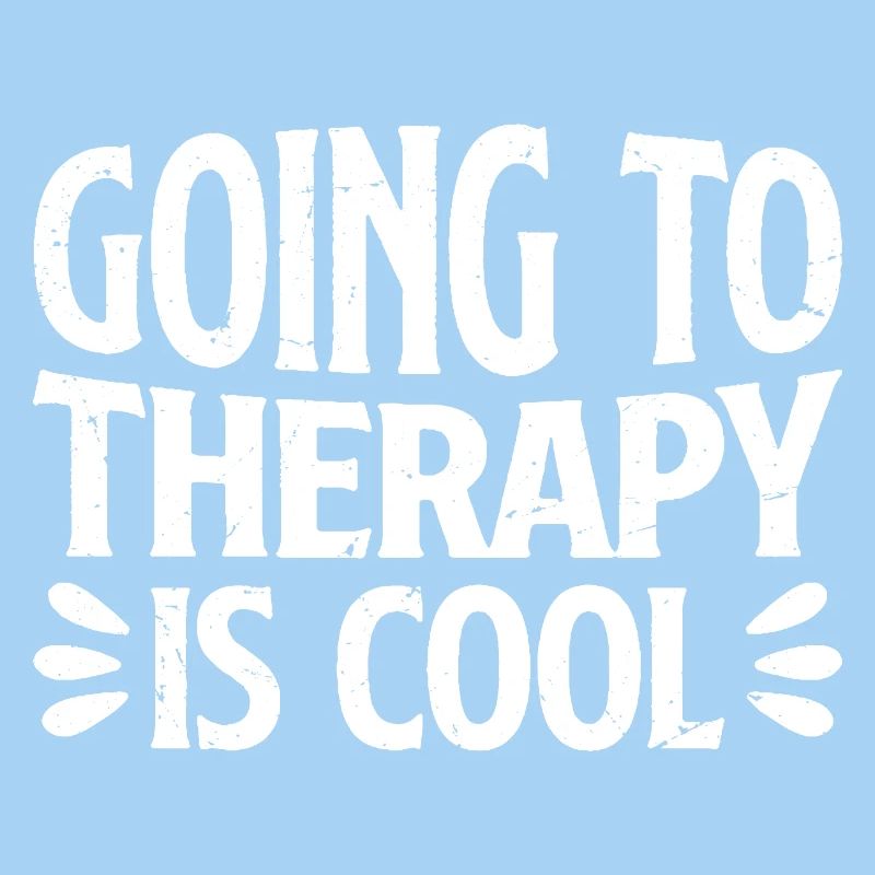 going to therapy is cool