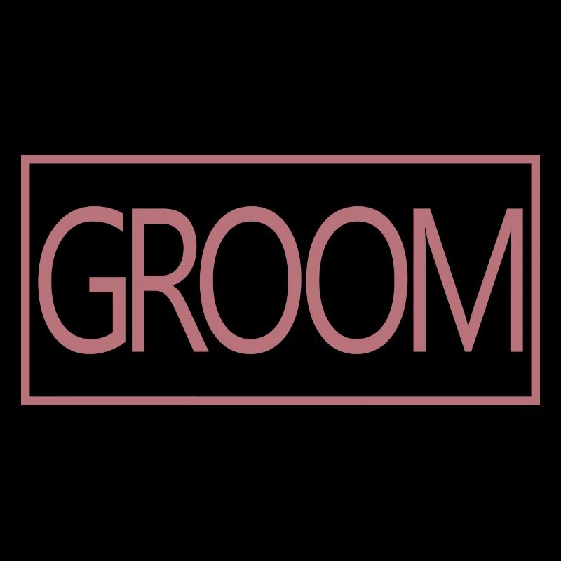 Bräutigam - Ehemann wird Hochzeitsfeier Verlobung