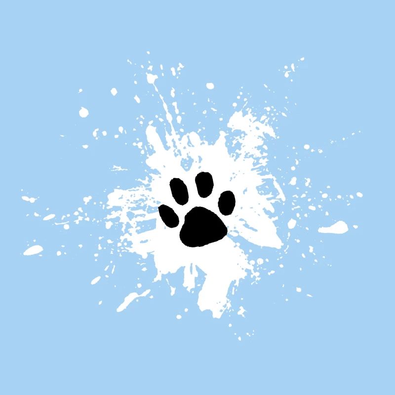 Pawprint Spritz Muster