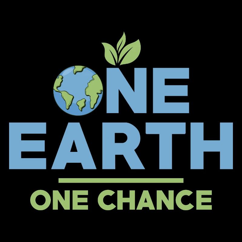 One Earth One Chance Planet Environmental Earth Da