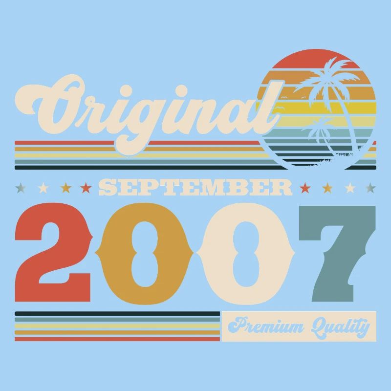 18e anniversaire Original septembre 2007
