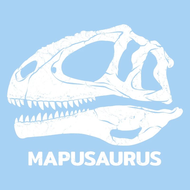 Mapusaurus Schädel Fossil