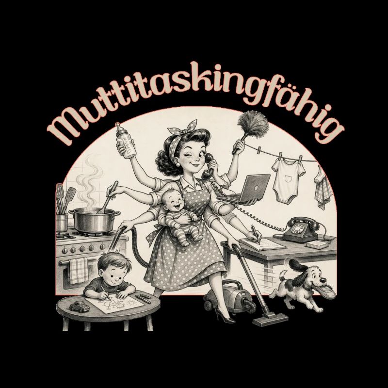 Multitasking? Nein. Muttitasking - Chaos? Läuft!