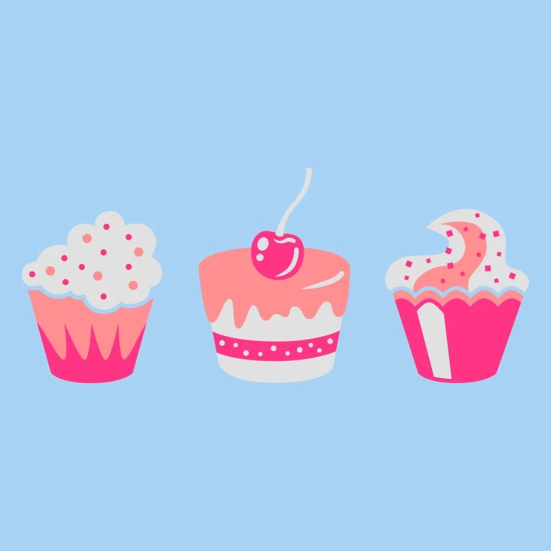 Three muffins