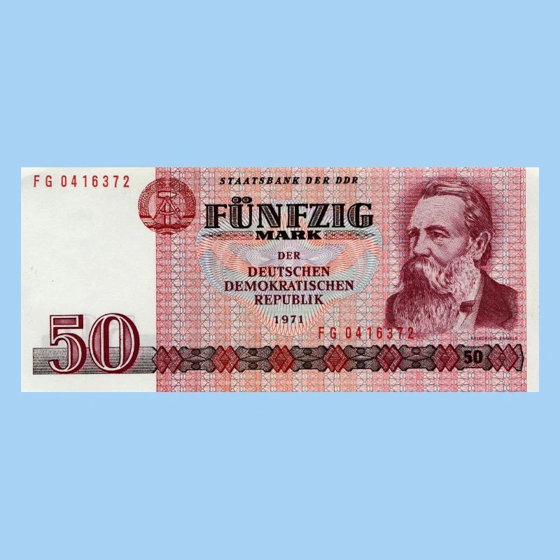 50 Markschein der DDR