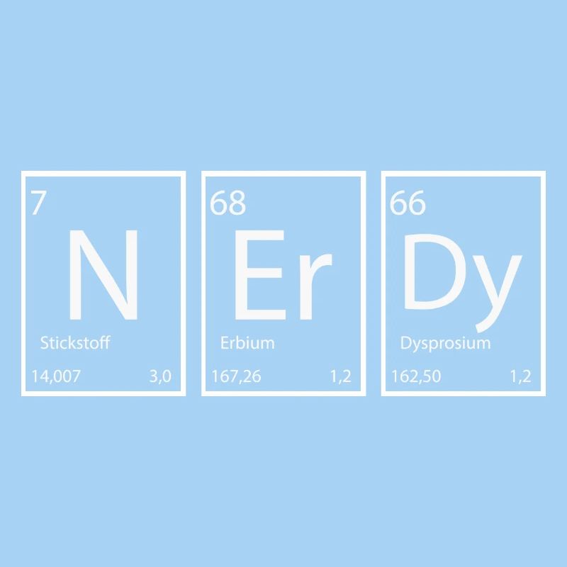 Nerdy Nerd Sprüche Elemente