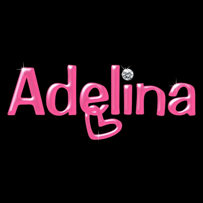 Adelina Name Ballonschrift