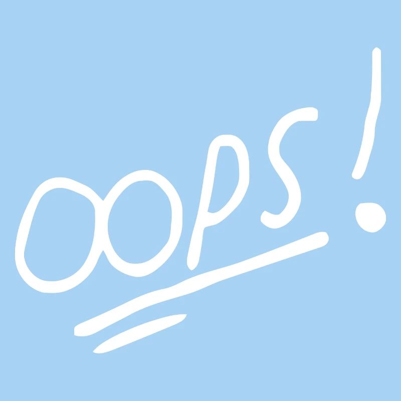Vibrant Oops Conception de texte manuscrit