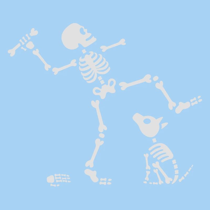 Go fetch bone dog skeleton arm