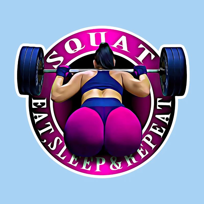 Squat, Eat, Sleep & Repeat.
