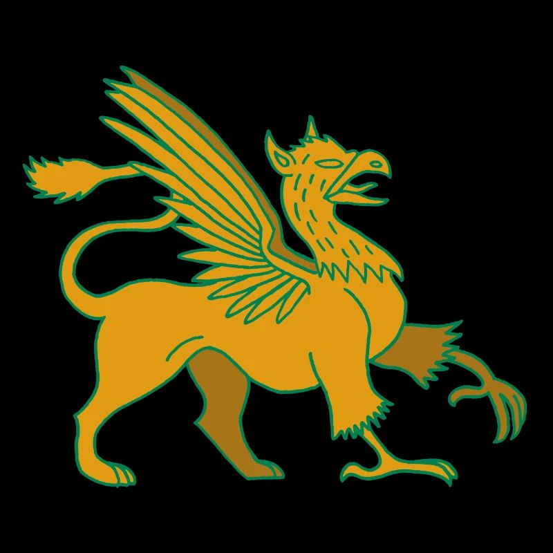 Fabelhaftes Tier, der Greif