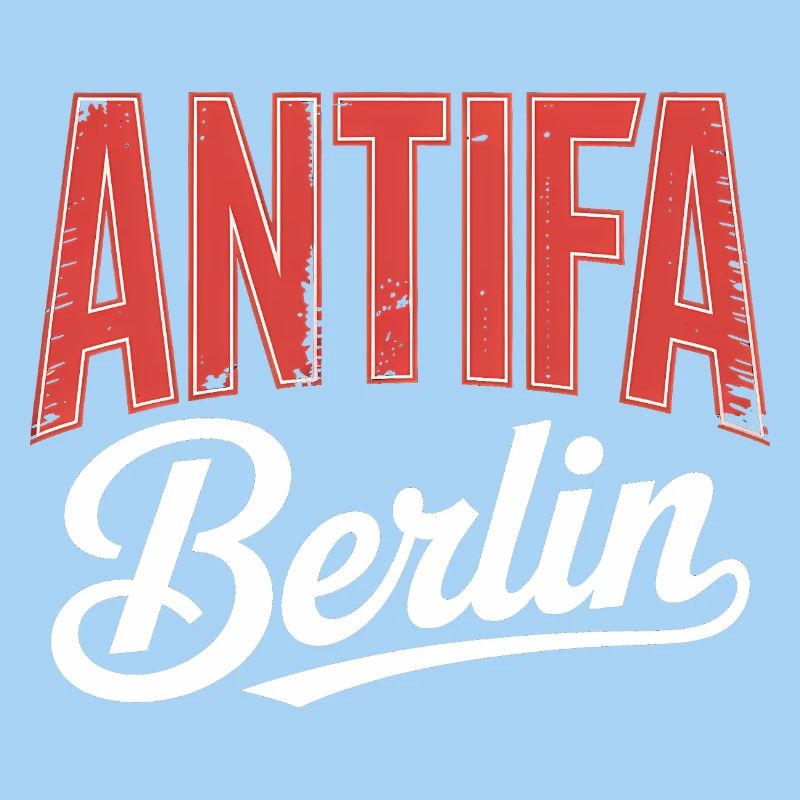 Antifa Berlin - T-shirt antifasciste