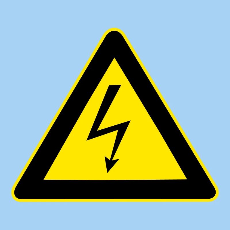 High Voltage Warnung