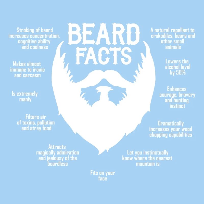 Beard Facts (white)