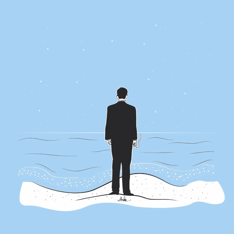 Mann und das Meer
