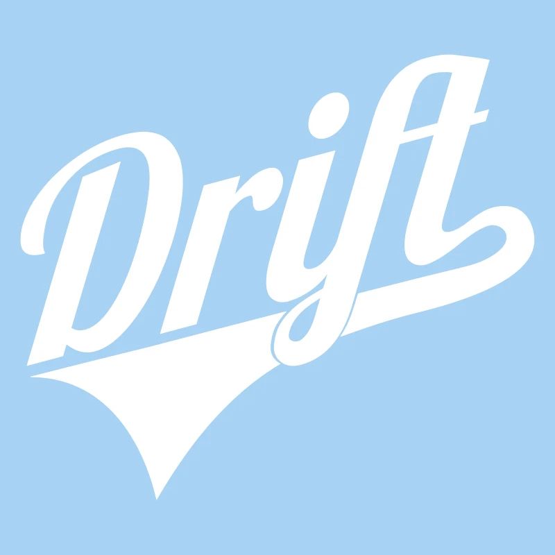 Drift lettering logo