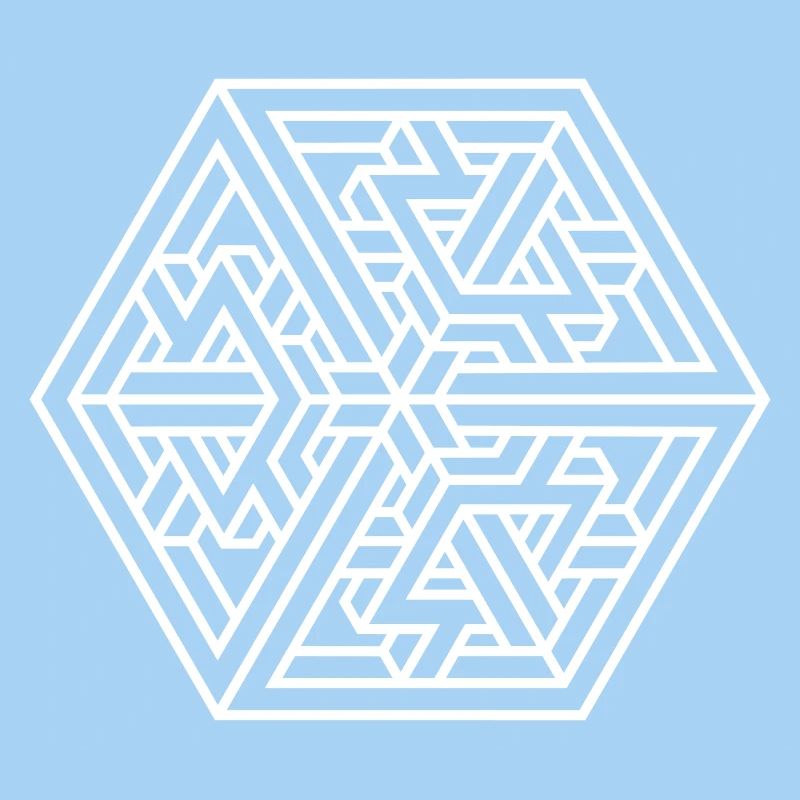 Impossible Maze – Optical Illusion & Escher